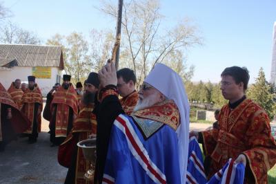 Рязанский митрополит отслужил в Лещенке