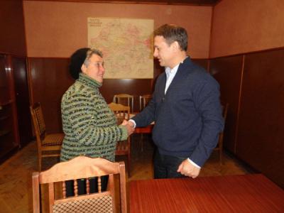 Аркадий Фомин встретился с жителями Сапожковского района