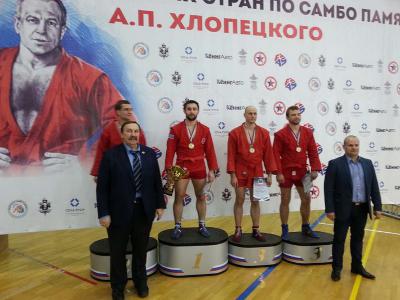 Рязанские самбисты завоевали две награды международного турнира в Калининграде