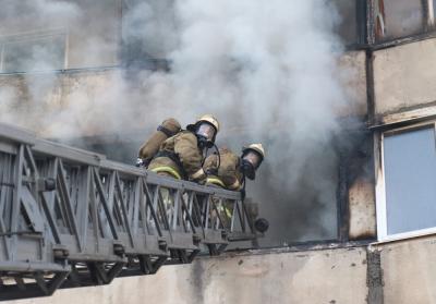На пожаре в Канищево погибли два человека