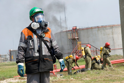 На Рязанской нефтеперерабатывающей компании имитировали пожар