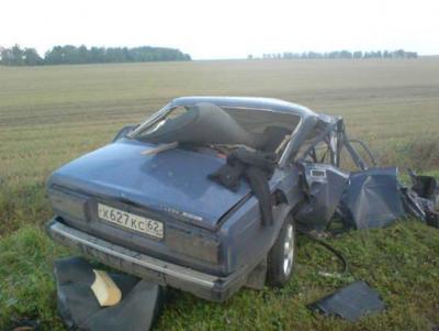 В Рязанской области при столкновении с КамАЗом погиб водитель «Жигулей»