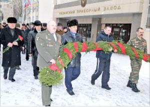 На Рязанском приборном заводе гордятся боевыми и трудовыми подвигами ветеранов