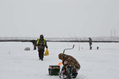 Появились подробности спасения рыбака на Новомичуринском водохранилище