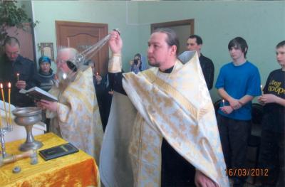 В рязанском центре содержания подростков-правонарушителей освящена молитвенная комната