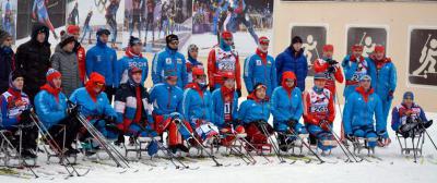 Рязанские паралимпийцы начали соревнования чемпионата России по лыжным гонкам с серебряного дубля