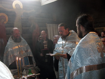 В Крестовоздвиженский храм Рязани принесён чудотворный образ Божией Матери «Казанская»