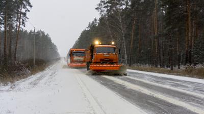 В Рязанской области из-за снегопада ухудшится видимость на дорогах