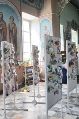 В Преображенском храме в Канищево работает выставка-ярмарка «Пасхальное яйцо»