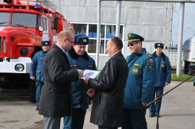 На вооружение пожарной охраны Рязанской области поступили новые автомобили
