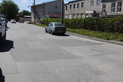 Две рязанских улицы частично отремонтировали