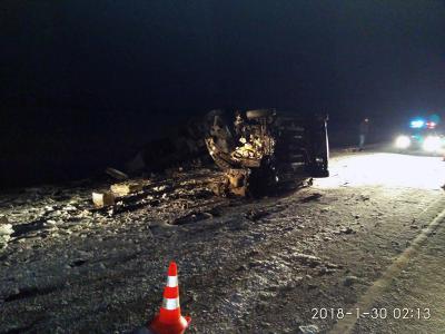 В серьёзной аварии под Пронском погибли три человека