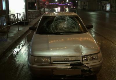 В центре Рязани ВАЗ-2112 насмерть сбил пешехода