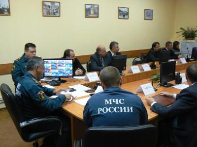Рязанские спасатели учились ликвидации последствий аварий на объектах ЖКХ