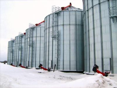 В Шацком районе построено хранилище вместимостью 10 тысяч тонн зерна 