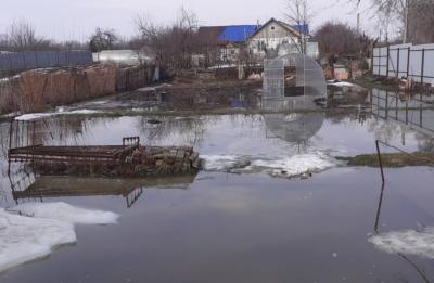 Рязанский посёлок Дягилево залило водой