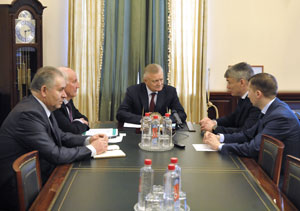 Губернатор Рязанской области встретился с вице-президентом Сбербанка России