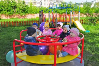 Фонд «ДетскиеДомики» подарил игровую площадку Рязанскому дому ребёнку