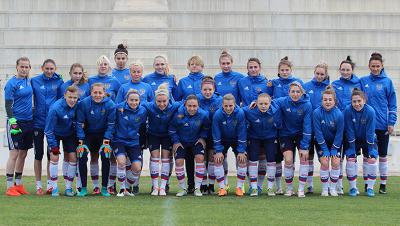 Рязанская «десантница» в составе женской футбольной сборной России сыграла с командой Финляндии