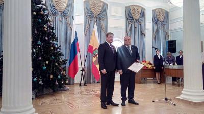 Игорь Греков награждён грамотой Совета Федерации