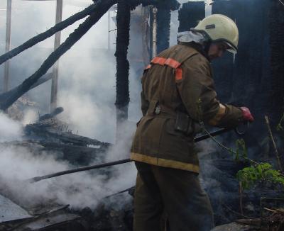 Жилой дом сгорел в Клепиковском районе