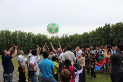 Национальные общины Рязани разыграли мяч добра
