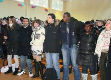 Иностранные студенты приобщились к славным традициям «Рубина»