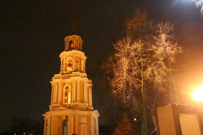 Рязанцы увидят световое шоу на Соборной колокольне