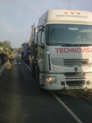 В ДТП на Рязанщине с участием четырёх большегрузов погиб водитель из Московского региона