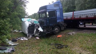 В серьёзной аварии под Михайловом погиб водитель «Газели»