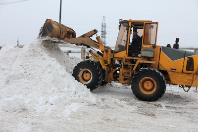 Предприятия и организации Железнодорожного района Рязани оказывают помощь в уборке снега