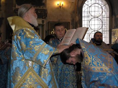 Клирики Христорождественского собора Рязанского кремля удостоились иерархических наград