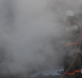 В Рязанском районе сгорел автомобиль