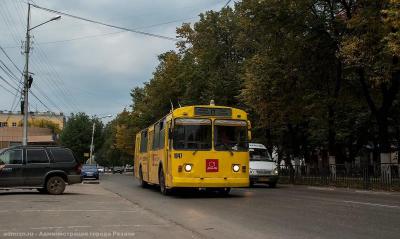 В Московском районе Рязани временно изменится схема движения троллейбусов