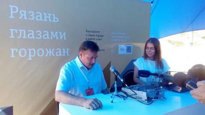 Николай Любимов записал аудиогид про улицу Полонского в Рязани