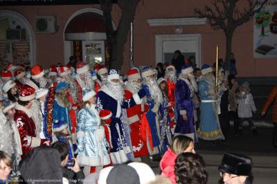 Из-за парада Дедов Морозов в Рязани перекроют движение пассажирского транспорта