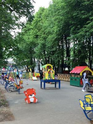 Администрация Рязани прокомментировала ситуацию вокруг детской площадки в Лесопарке