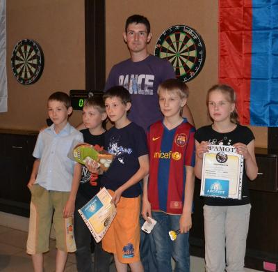 В Рязани состоялся первый детский турнир по дартсу