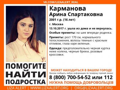 Рязанцев просят помочь в поисках молодой москвички