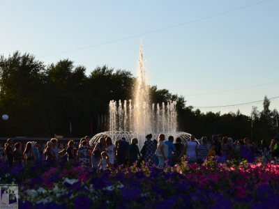 В Сасово к юбилею города открыли новый фонтан