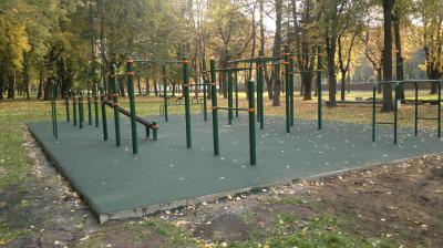 Площадка с тренажёрами появится в нижнем городском парке Рязани