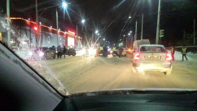 В Рязани на проезде Шабулина произошла серьёзная авария