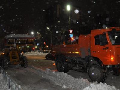 С рязанских улиц вывезли более 300 кубометров снега