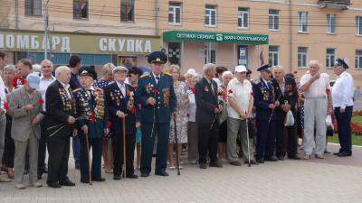 Рязанцы почтили память погибших в Курской битве