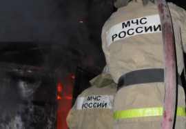 В Рязанском районе от огня пострадала баня