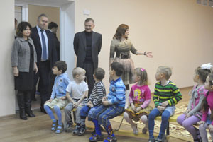 Олег Ковалёв посетил новый детский сад в Касимове