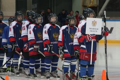 Рязанская команда на турнире «Золотой шайбы» победила мальчишек из Владикавказа