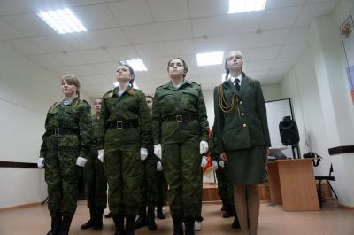 В Рязанском детско-юношеском центре «Звезда» состоялось посвящение в кадеты