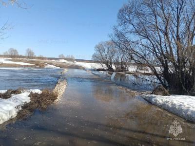 Ещё два низководных моста в Рязанской области подтопило