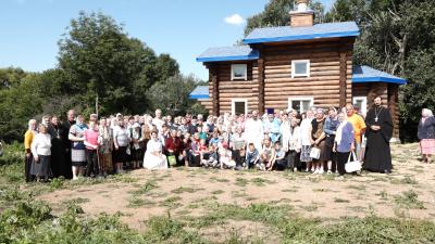 В селе Аннино Михайловского района освящён новый храм